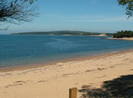 A short walk to safety beach
