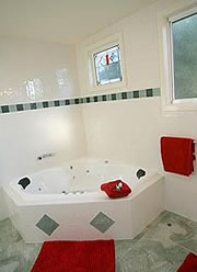 Family bathroom downstairs.
